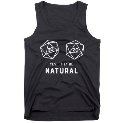 Slimecicle Dice D20 Yes They’Re Natural Tank Top