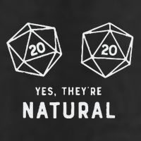 Slimecicle Dice D20 Yes They’Re Natural Golf Towel