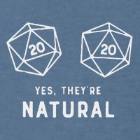 Slimecicle Dice D20 Yes They’Re Natural Garment-Dyed Sweatshirt
