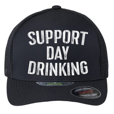Support Day Drinking Flexfit Unipanel Trucker Cap