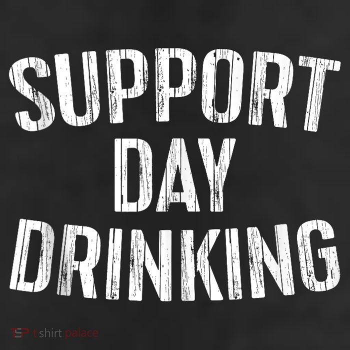 Support Day Drinking 11oz C Handle Ceramic Mug