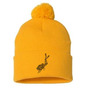 Scuba Diving Diver Dive Pom Pom 12in Knit Beanie