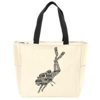 Scuba Diving Diver Dive Zip Tote Bag
