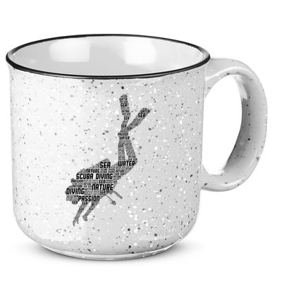 Scuba Diving Diver Dive 15oz Campfire Ceramic Mug