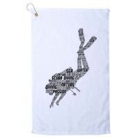 Scuba Diving Diver Dive Golf Towel
