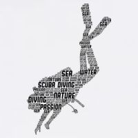 Scuba Diving Diver Dive Golf Towel