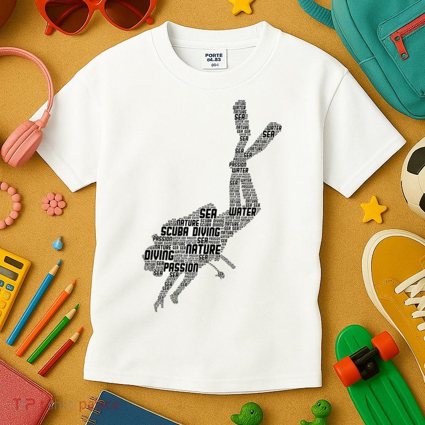 Scuba Diving Diver Dive Kids T-Shirt