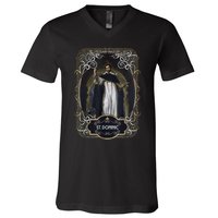 St. Dominic De Guzman Catholic Saint V-Neck T-Shirt