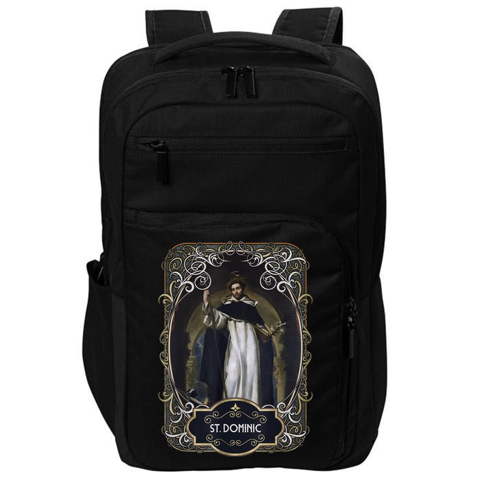 St. Dominic De Guzman Catholic Saint Impact Tech Backpack