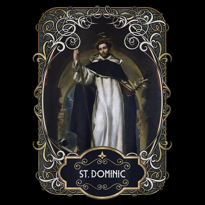 St. Dominic De Guzman Catholic Saint Impact Tech Backpack