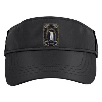St. Dominic De Guzman Catholic Saint Adult Drive Performance Visor