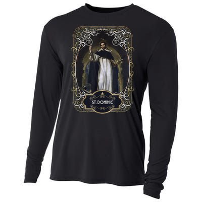 St. Dominic De Guzman Catholic Saint Cooling Performance Long Sleeve Crew