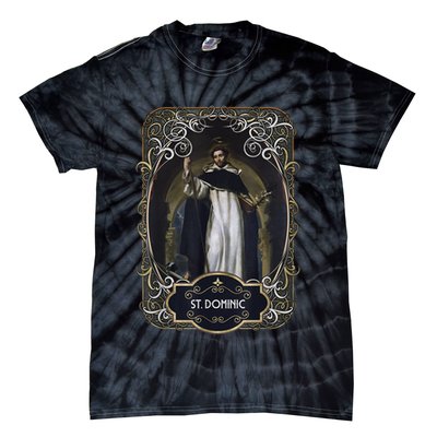 St. Dominic De Guzman Catholic Saint Tie-Dye T-Shirt