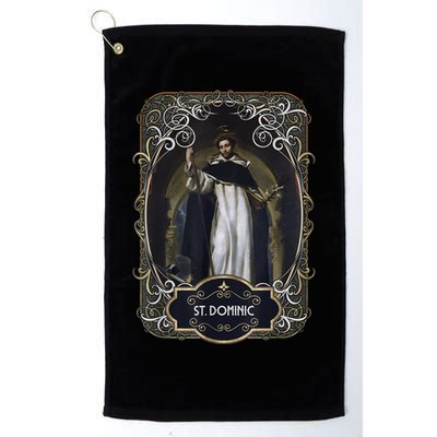 St. Dominic De Guzman Catholic Saint Golf Towel