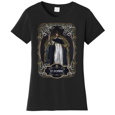 St. Dominic De Guzman Catholic Saint Women's T-Shirt