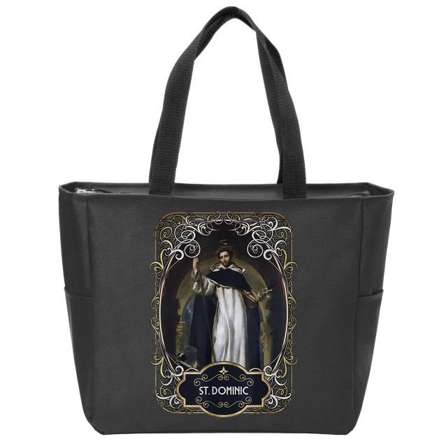 St. Dominic De Guzman Catholic Saint Zip Tote Bag
