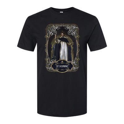 St. Dominic De Guzman Catholic Saint Softstyle CVC T-Shirt