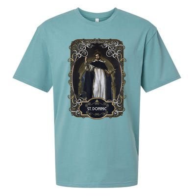 St. Dominic De Guzman Catholic Saint Sueded Cloud Jersey T-Shirt