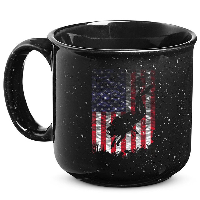 Scuba Diving Design Scuba Dive Coach Deep Sea Diver 15oz Campfire Ceramic Mug