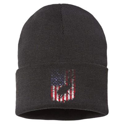 Scuba Diving Design Scuba Dive Coach Deep Sea Diver Sustainable Knit Beanie