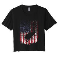Scuba Diving Design Scuba Dive Coach Deep Sea Diver Women's Crop Top Tee