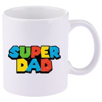 Super Daddio Dad Video Gamer 11oz C Handle Ceramic Mug