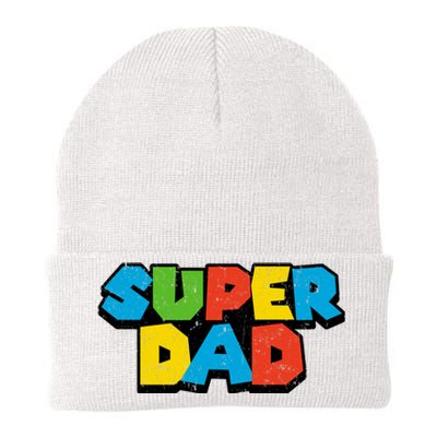 Super Daddio Dad Video Gamer Knit Cap Winter Beanie