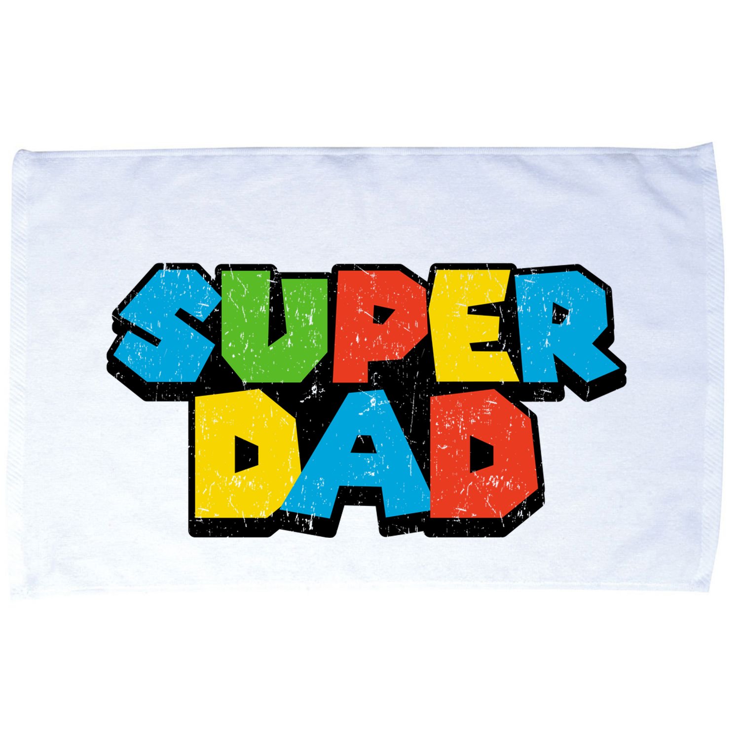 Super Daddio Dad Video Gamer Microfiber Hand Towel