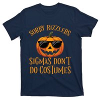 Sigmas Don’T Do Costumes Funny Halloween Spooky Pumpkin T-Shirt