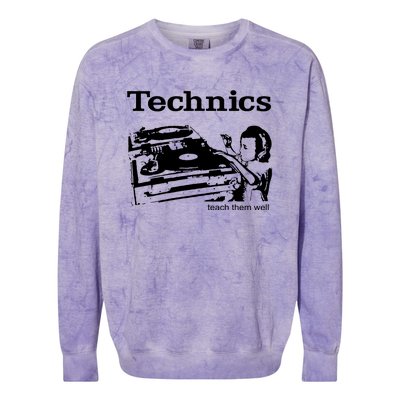 SL1210 DJ Decks Colorblast Crewneck Sweatshirt