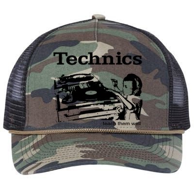 SL1210 DJ Decks Retro Rope Trucker Hat Cap