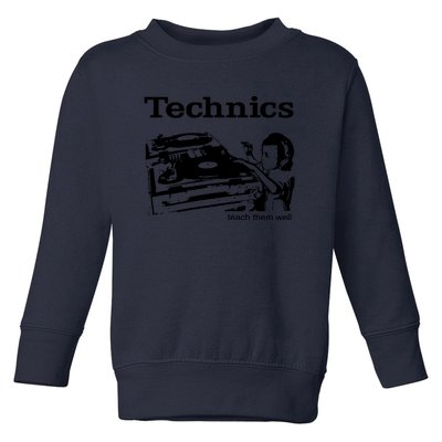 SL1210 DJ Decks Toddler Sweatshirt