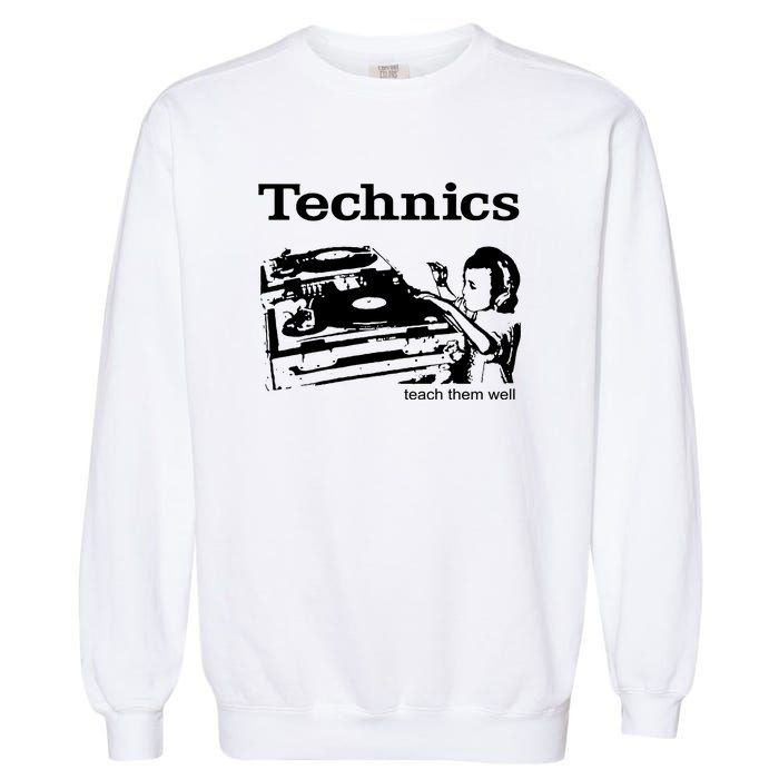 SL1210 DJ Decks Garment-Dyed Sweatshirt