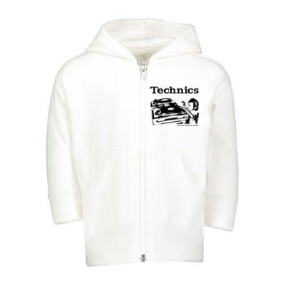 SL1210 DJ Decks Toddler Zip Fleece Hoodie