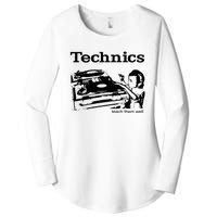 SL1210 DJ Decks Women's Perfect Tri Tunic Long Sleeve Shirt