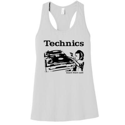 SL1210 DJ Decks Women's Racerback Tank