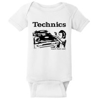 SL1210 DJ Decks Baby Bodysuit