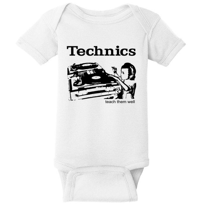 SL1210 DJ Decks Baby Bodysuit