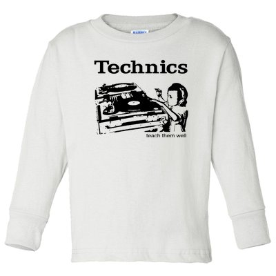 SL1210 DJ Decks Toddler Long Sleeve Shirt