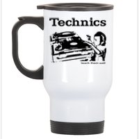 SL1210 DJ Decks Stainless Steel Travel Mug