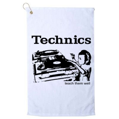 SL1210 DJ Decks Platinum Collection Golf Towel