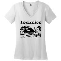 SL1210 DJ Decks Women's V-Neck T-Shirt