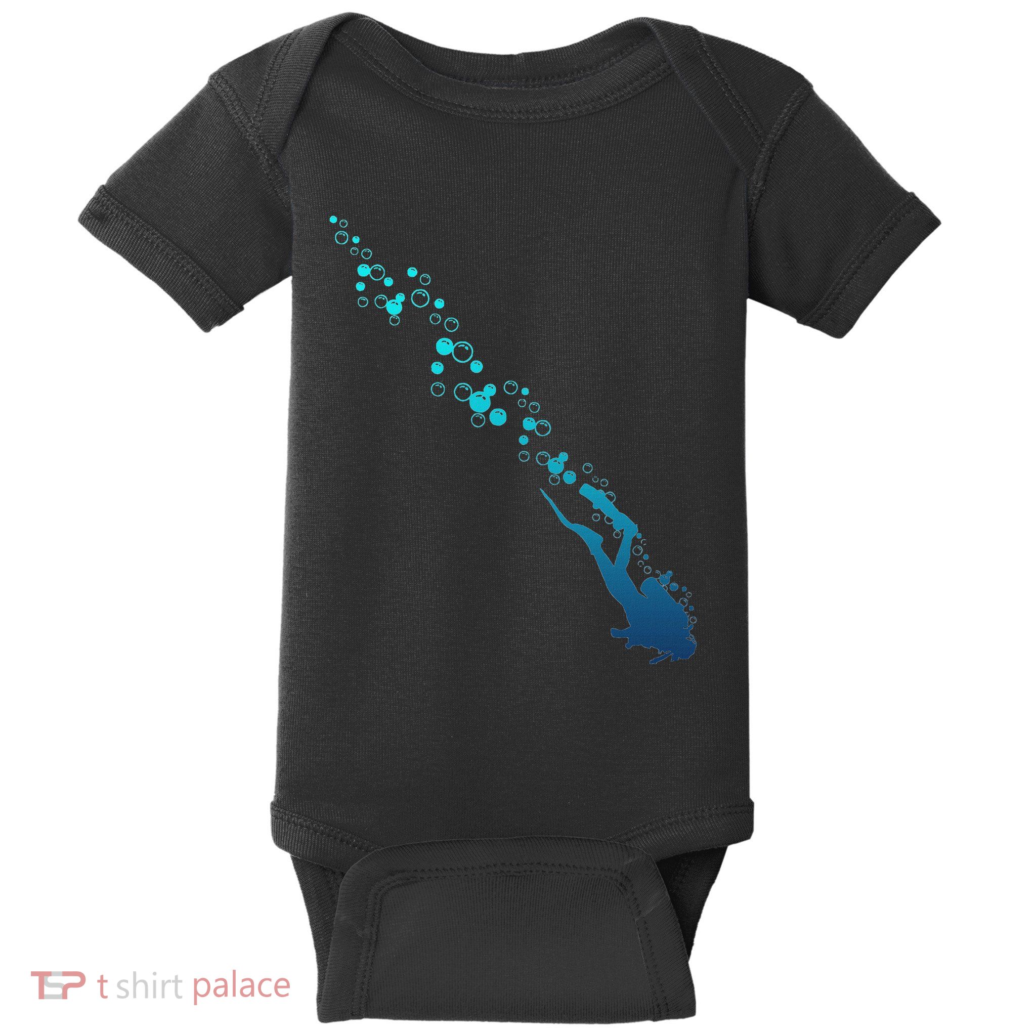 Scuba Diving Diver Baby Bodysuit