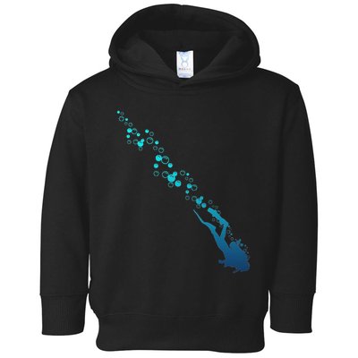 Scuba Diving Diver Toddler Hoodie