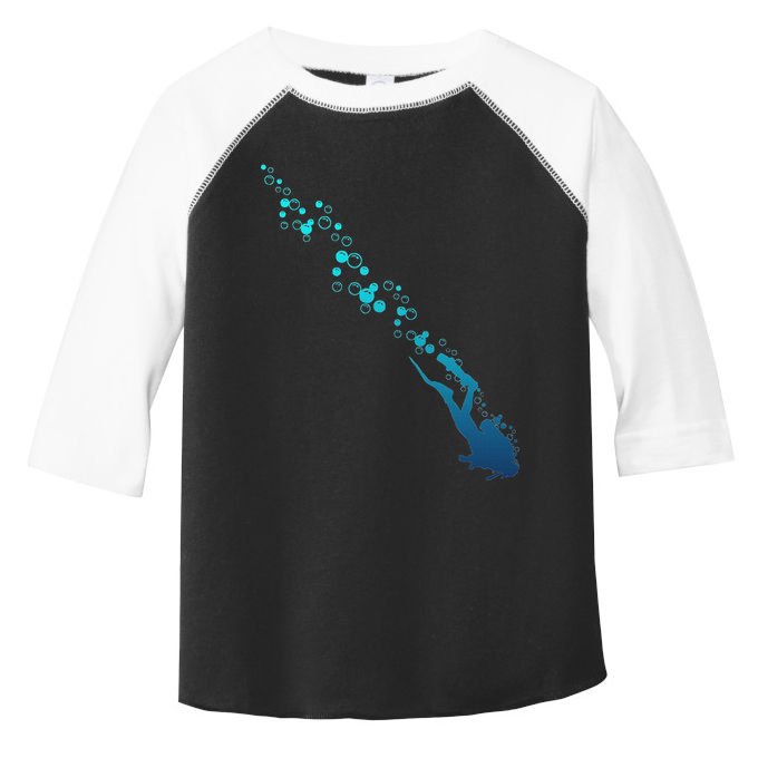 Scuba Diving Diver Toddler Fine Jersey T-Shirt