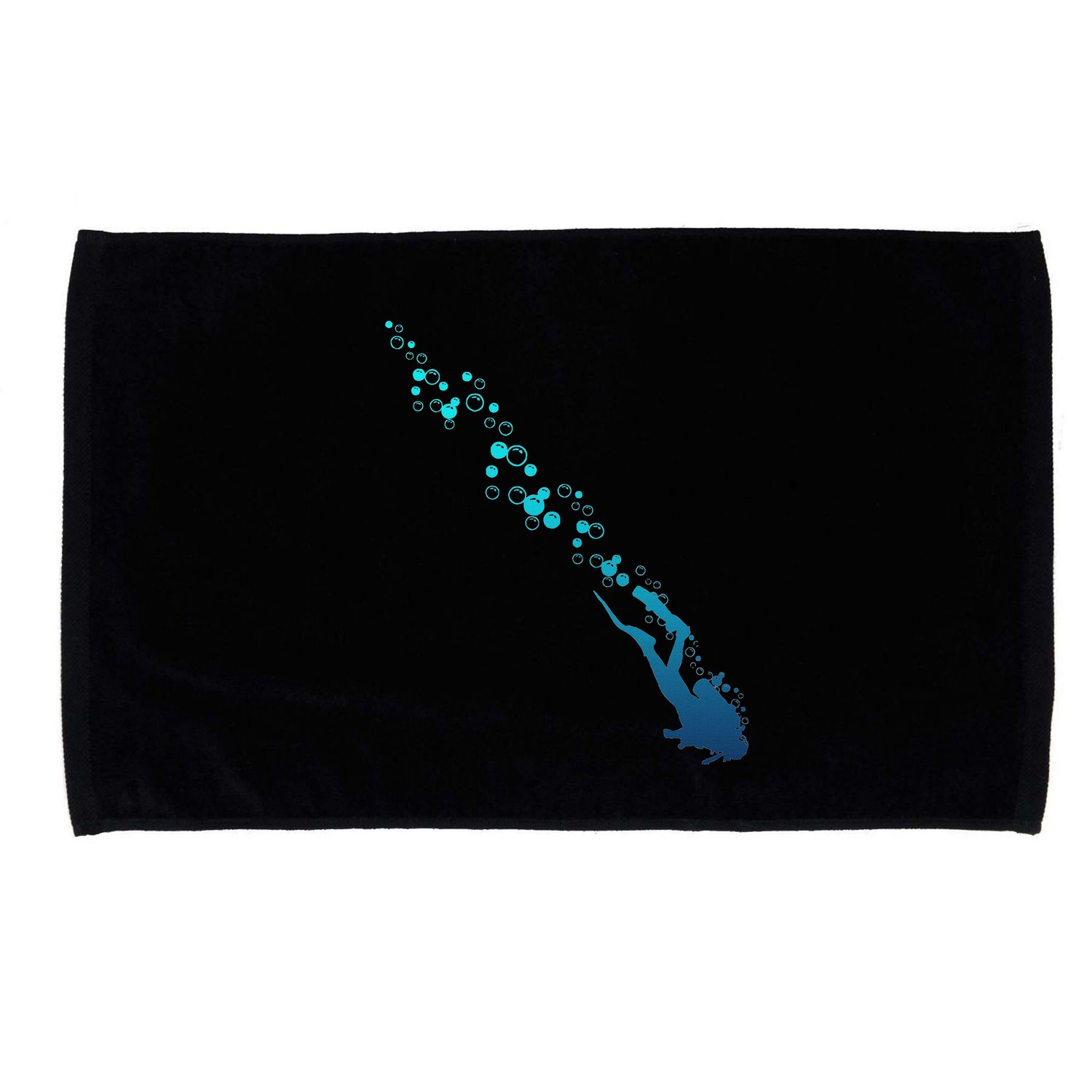 Scuba Diving Diver Microfiber Hand Towel