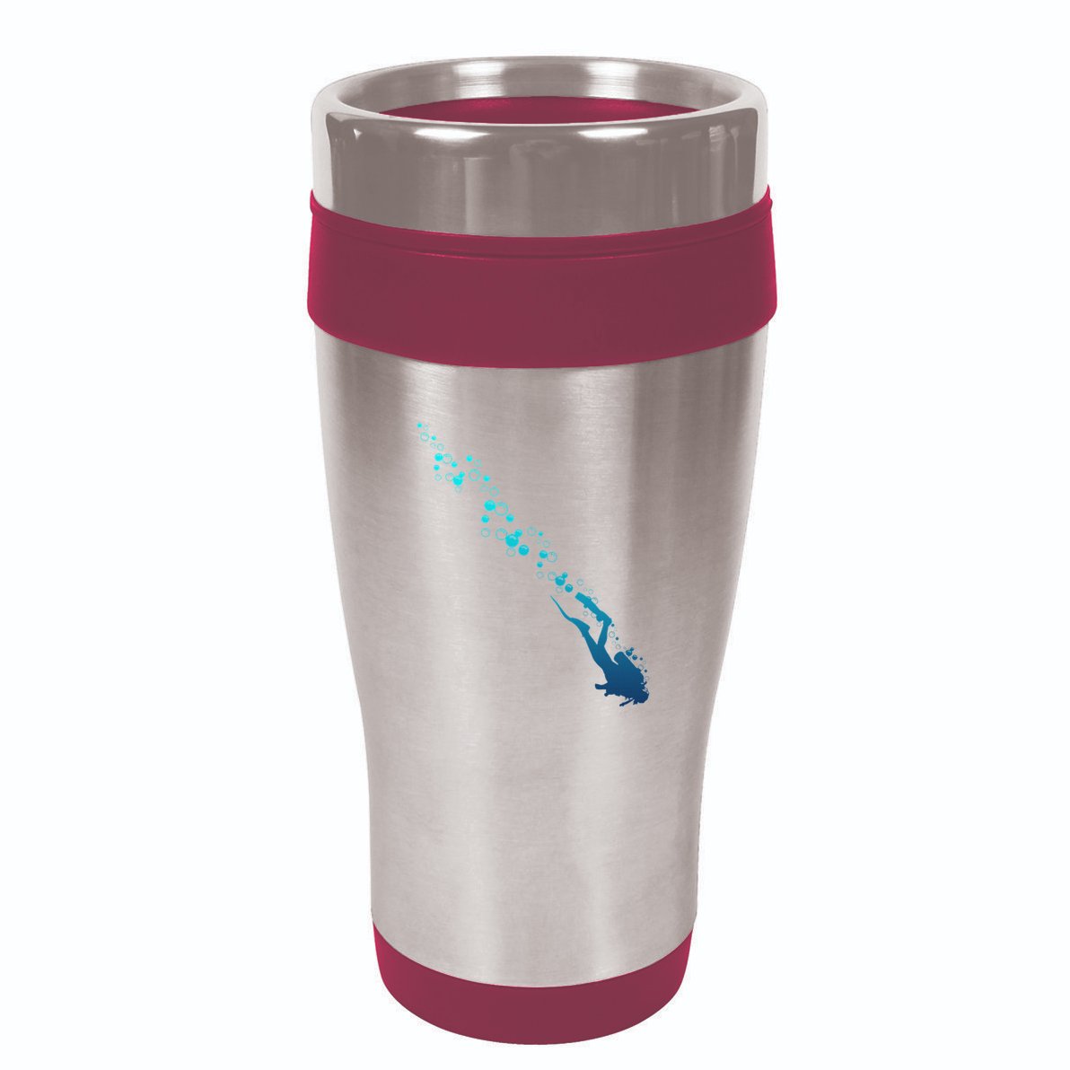 Scuba Diving Diver 16oz Travel Tumbler