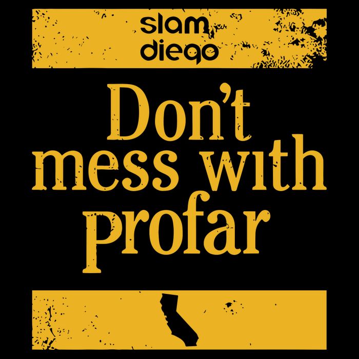 Slam Diego Dont Mess With Profar Mousepad