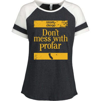 Slam Diego Dont Mess With Profar Enza Ladies Jersey Colorblock Tee