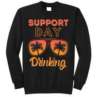 Support Day Drinking Funny Summer Beach Vacation Tank Top Sweatshirt